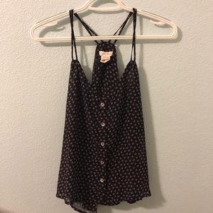 Floral Button-Up Blouse